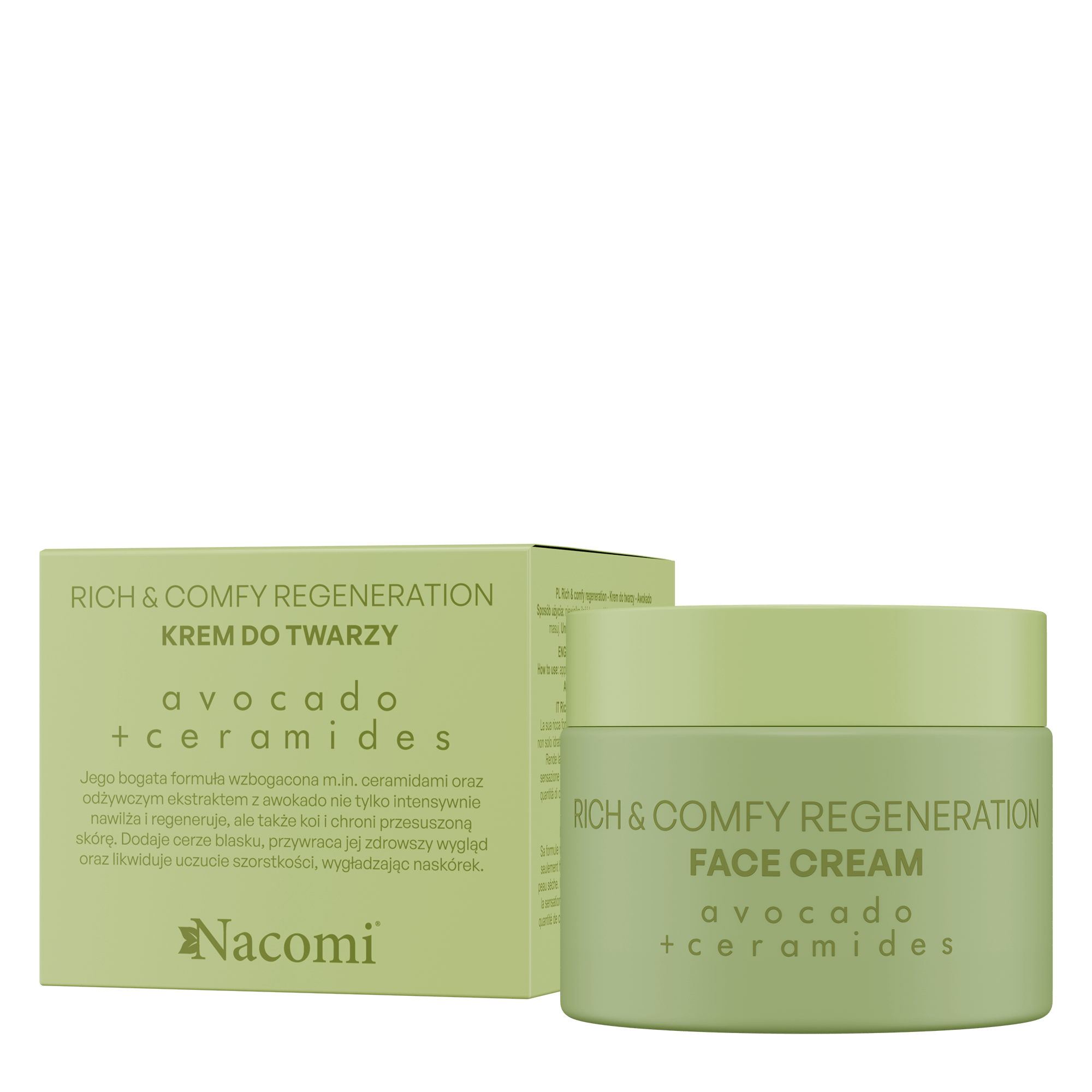 Nacomi Rich&comfy regenererende avocado