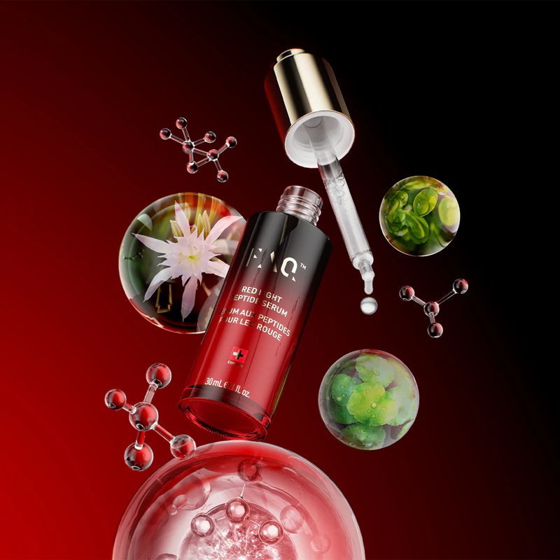 FOREO FAQ™ Red Light Peptide Serum je serum za obraz, ki poveča učinkovitost LED terapije s peptidi.