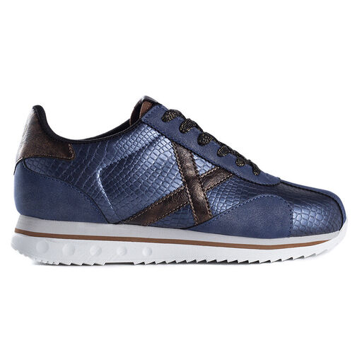 Zapatillas München Sapporo Sky Azul/bronce