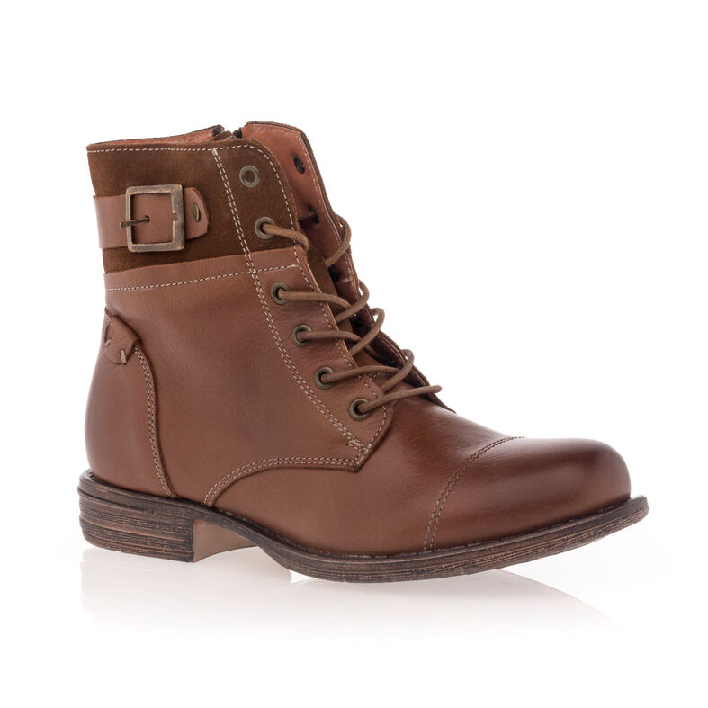 Braune Damenstiefel / Stiefeletten