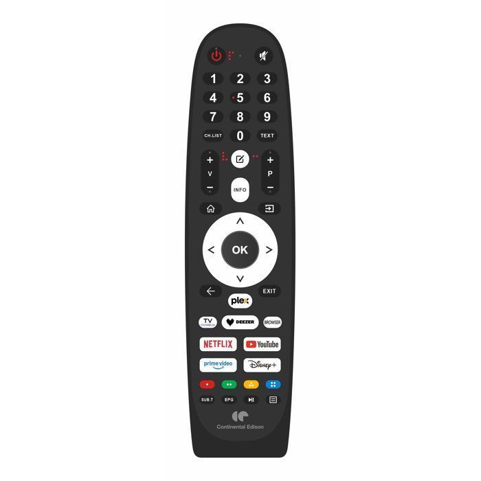CONTINENTAL EDISON - CELED32SVHD26B6 - TV LED HD da 32'' (80 cm) - SMART VIDEO - 2xHDMI - 2xUSB