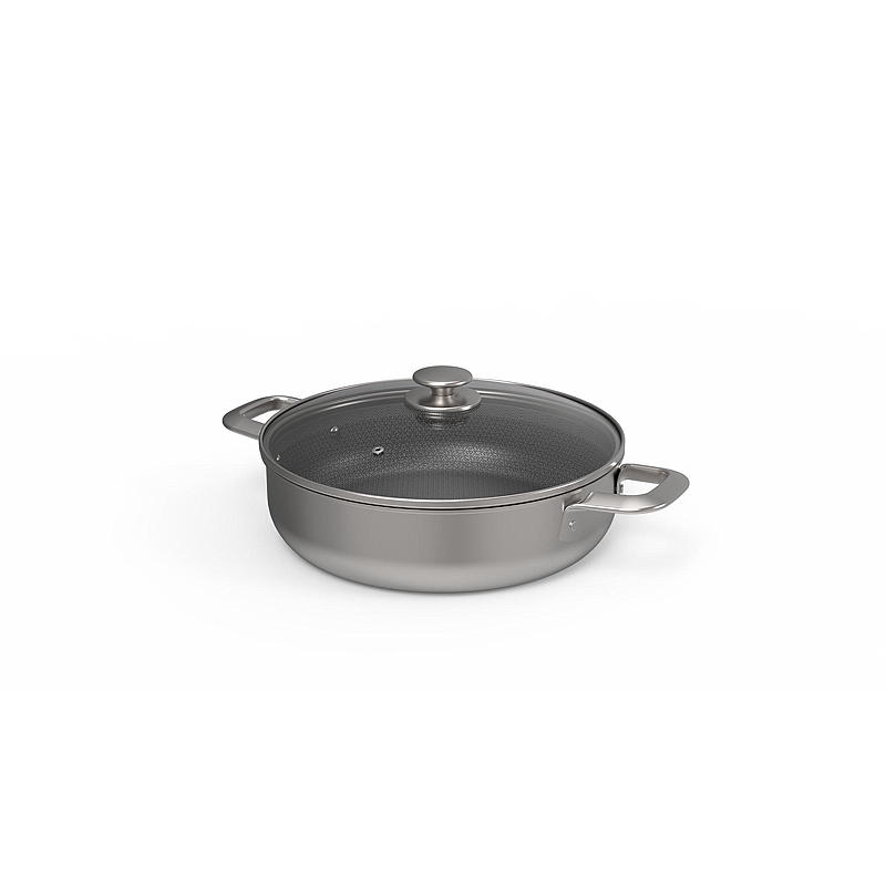 Kitchen Chef Bratpfanne ø 28 cm mit Deckel, Onyx-Keramik