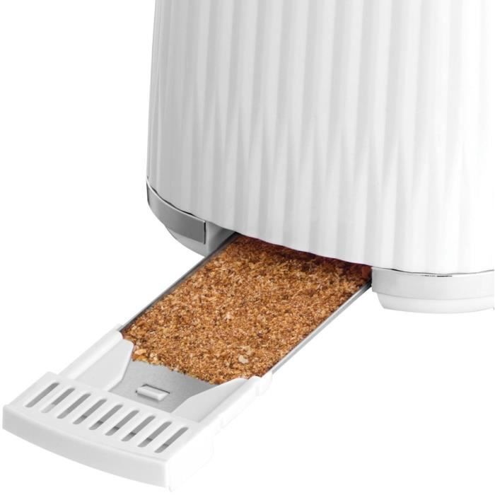 Tostadora - RUSSELL HOBBS - EDEN - 800 W - 2 ranuras - Blanca
