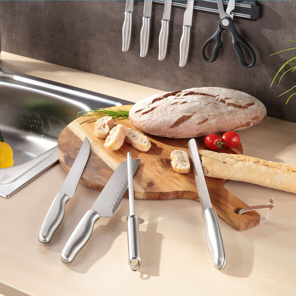 Conjunto de facas, 10 peças.
