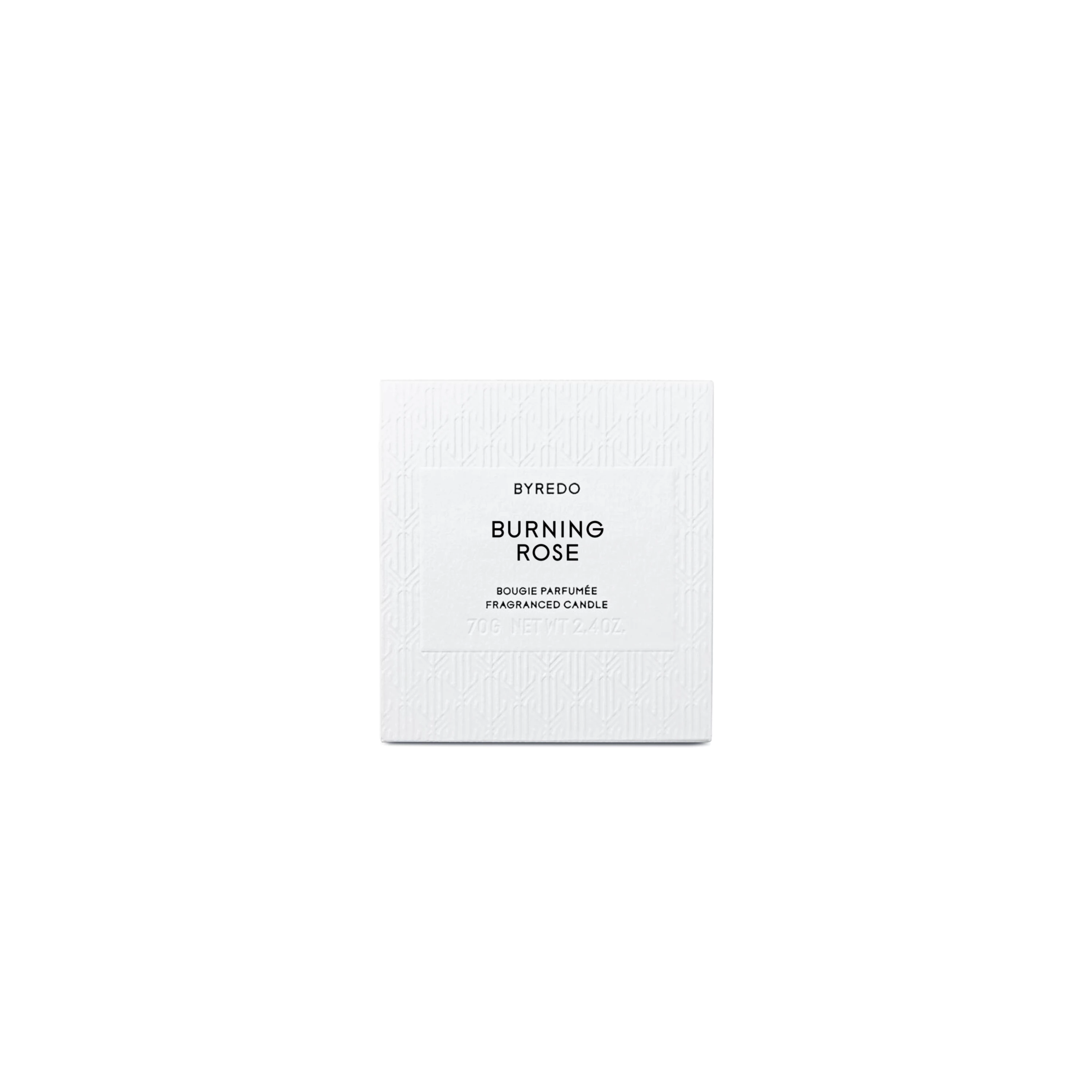 Lumânare cu trandafir aprins 70 g - BYREDO