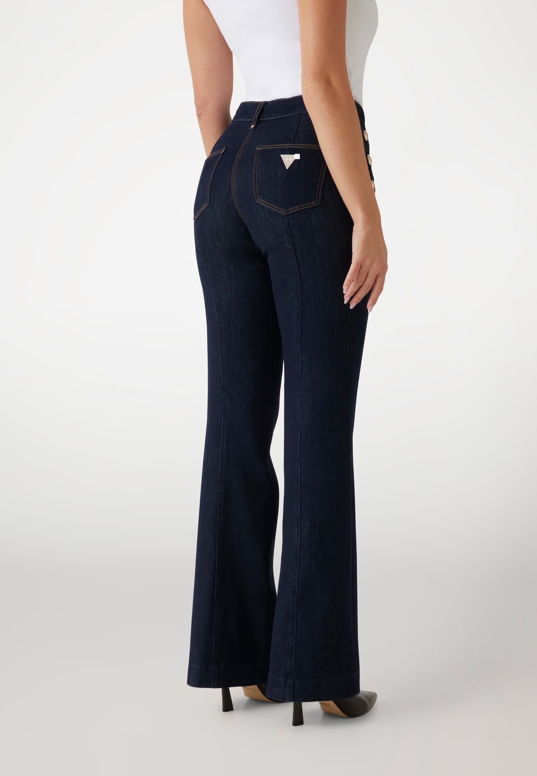 Jean Guess Bootcut - noir