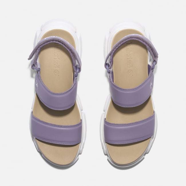 Sandalo a Doppia Fascia Adley Way da Donna in                viola