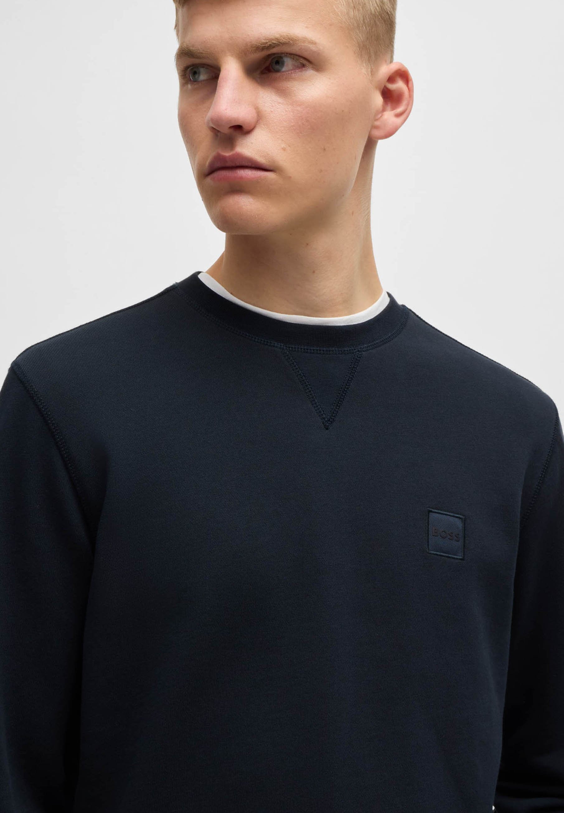 BOSS WESTART - Sweat-shirt - marin