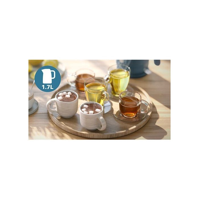 Bollitore - PHILIPS - HD9411/70 - 1,7 litri - 2200 Watt - Finestra illuminata