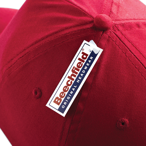 Casquette Beechfield Basic 5 panneaux avec visière