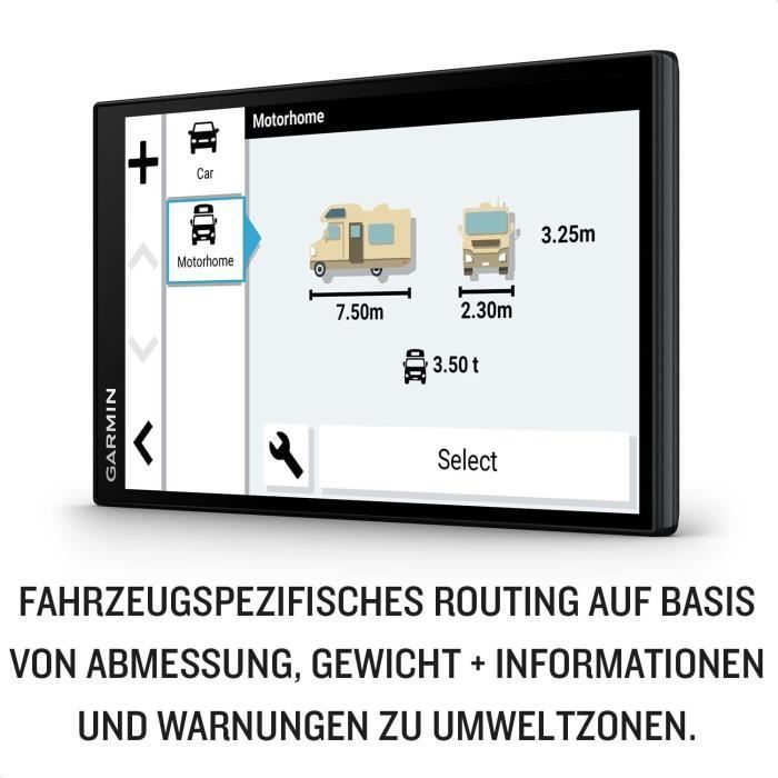Camper 795 GPS for motorhomes - GARMIN - 7