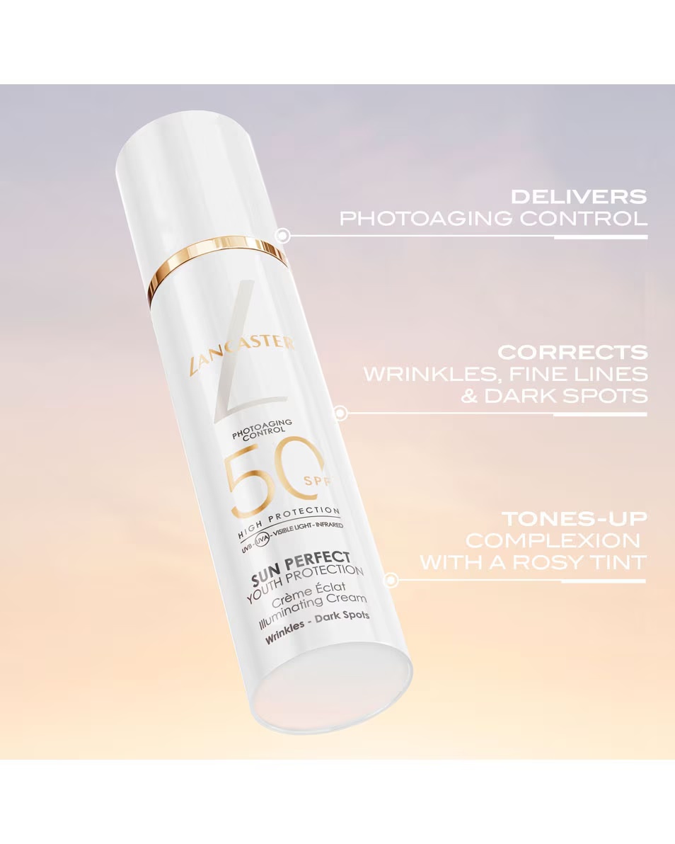 Cremă iluminatoare LANCASTER Sun Perfect SPF50