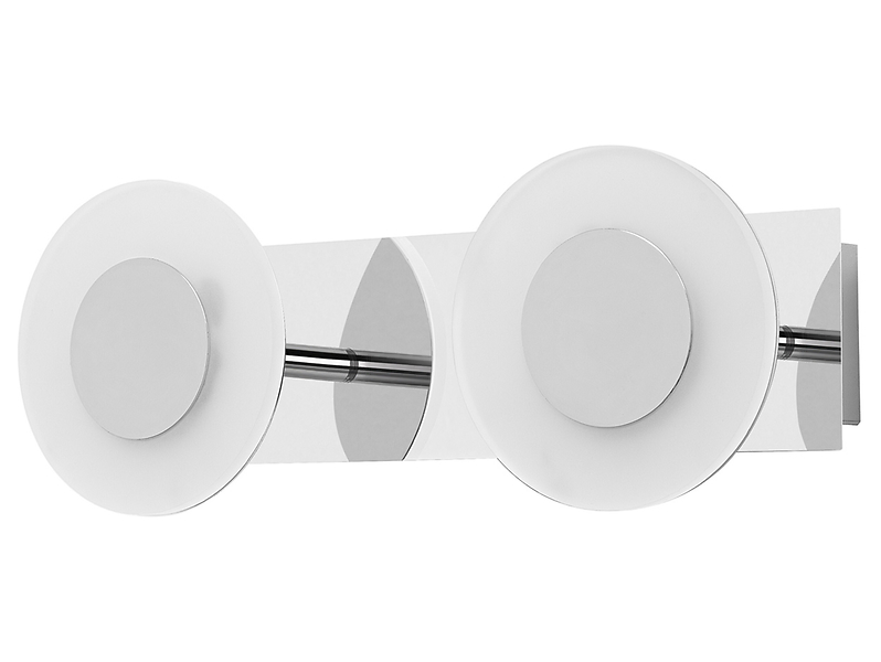 Kinkiet Smart Wifi Orbis LED 2-punktowy ze ściemnaiczem biały