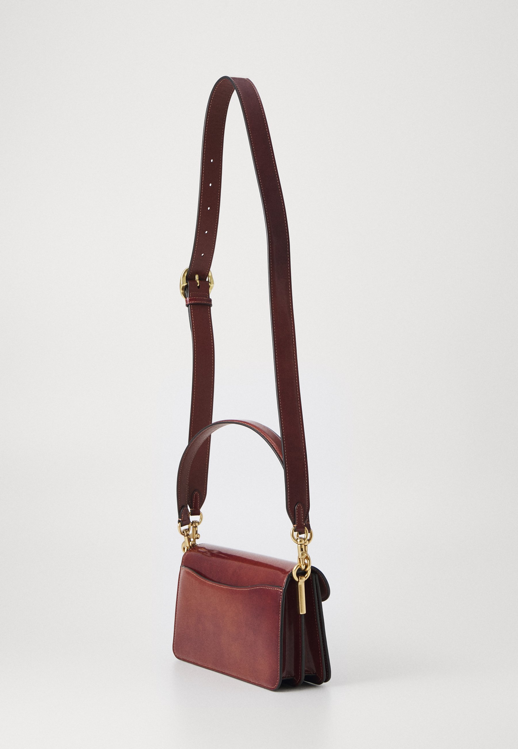COACH SPAZZOLATO TABBY TORBA NA RAMIĘ 26 - Torebka typu cross body - ciemny neutralny