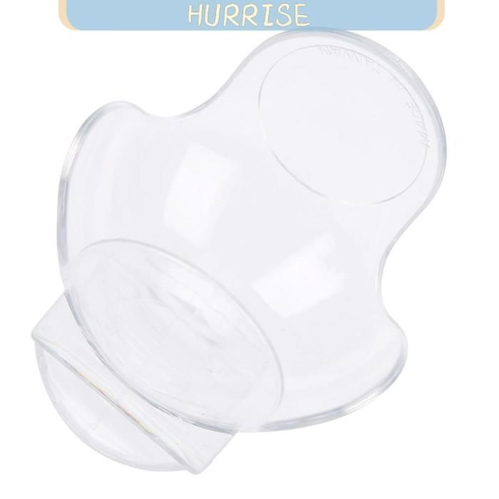 Supporto per pallina da tennis Tbest (trasparente) Attrezzatura per allenamento con clip per pallina da tennis Kit sportivo in ABS trasparente