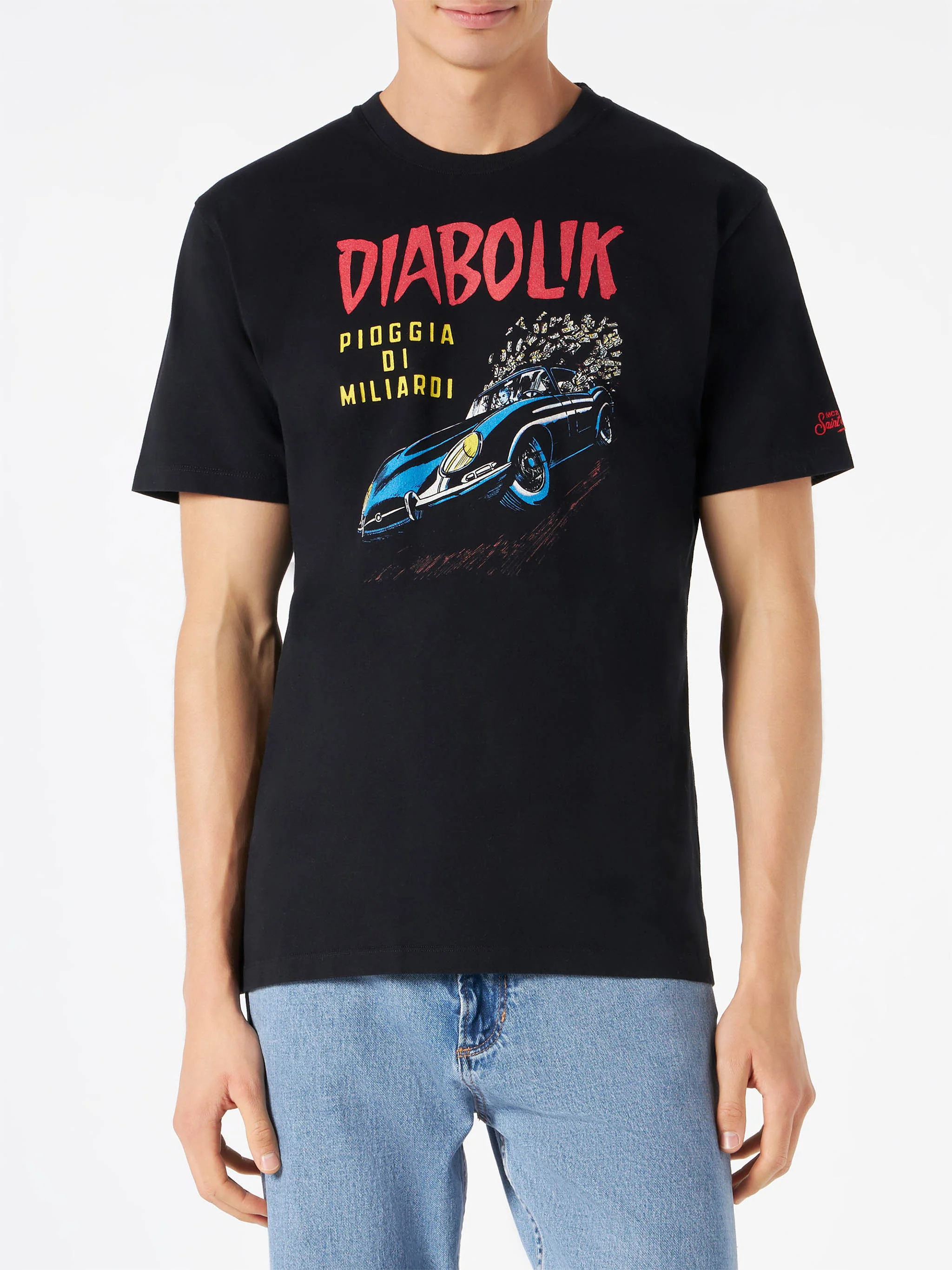 T-shirt in caldo cotone con stampa Diabolik | DIABOLIK EDIZIONE SPECIA