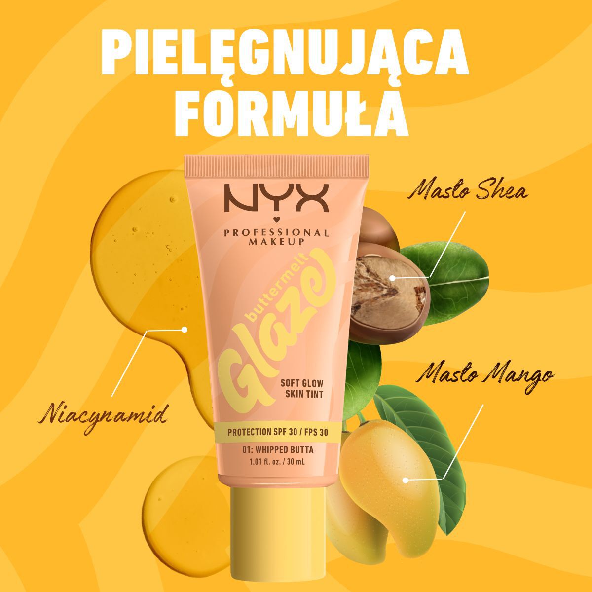 NYX Professional Makeup Buttermelt Glaze