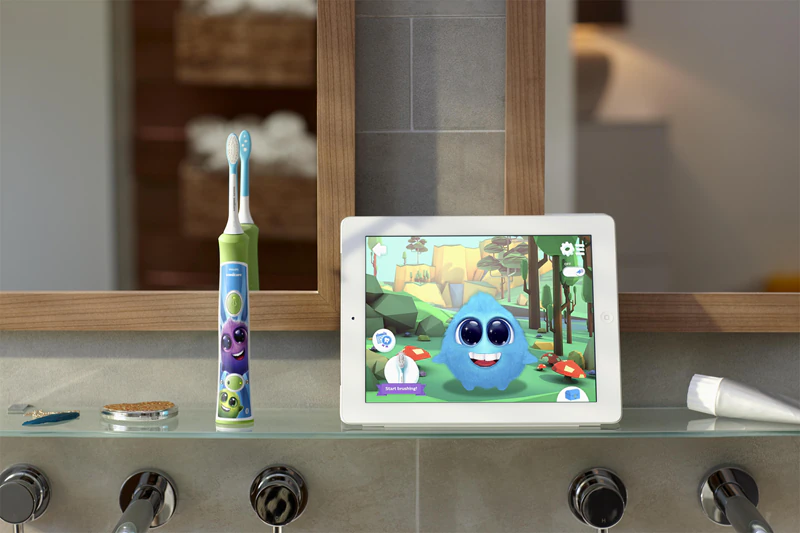 Elektrická sonická zubná kefka Philips Sonicare For Kids 3+ HX6352/11 pre deti