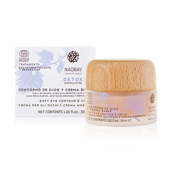 Øjenkontur- og skånsom detoxcreme | 30 ml