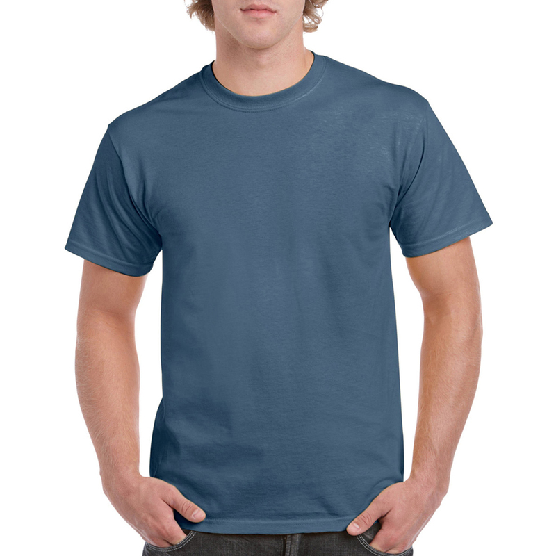  T-shirt manga basique court Gildan en coton épais