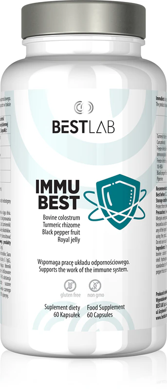 BESTLAB ImmuBest Nahrungsergänzungsmittel-Kapseln zur Unterstützung des Immunsystems