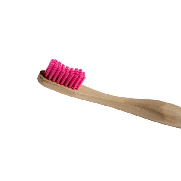 MyMouth bambuhammasharja keskikokoisilla harjaksilla, pinkki