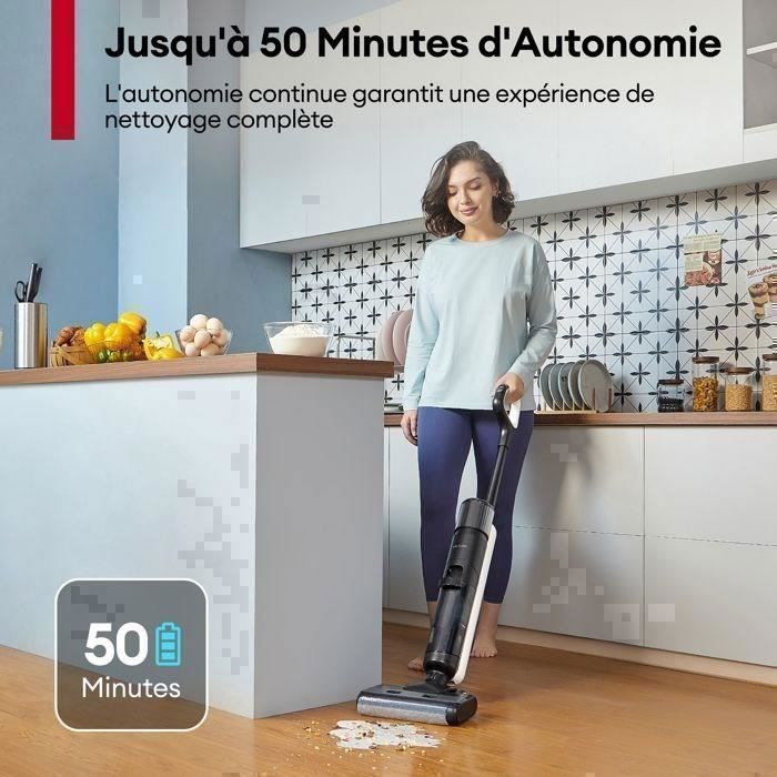 Aspirateur Balai Laveur- ULTENIC - AC1 Elite - capacité de 1.15L -Tout-en-Un – Nettoyage Humide & Sec 50 Min Autonomie- 25Kpa