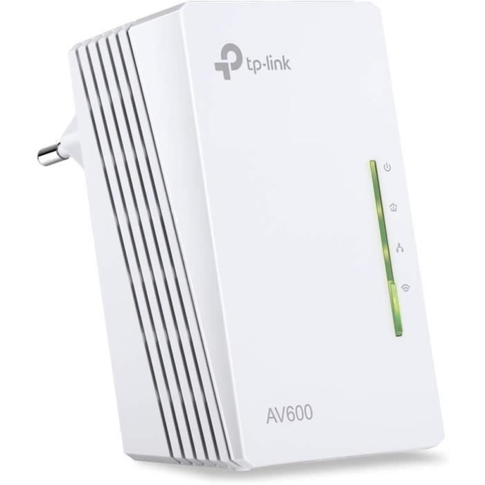 Powerline 600 Mbps + WiFi 300 Mbps (1 unidad) - TP-Link TL-WPA4220 - 2 puertos Fast Ethernet - Caja Powerline (1 unidad)
