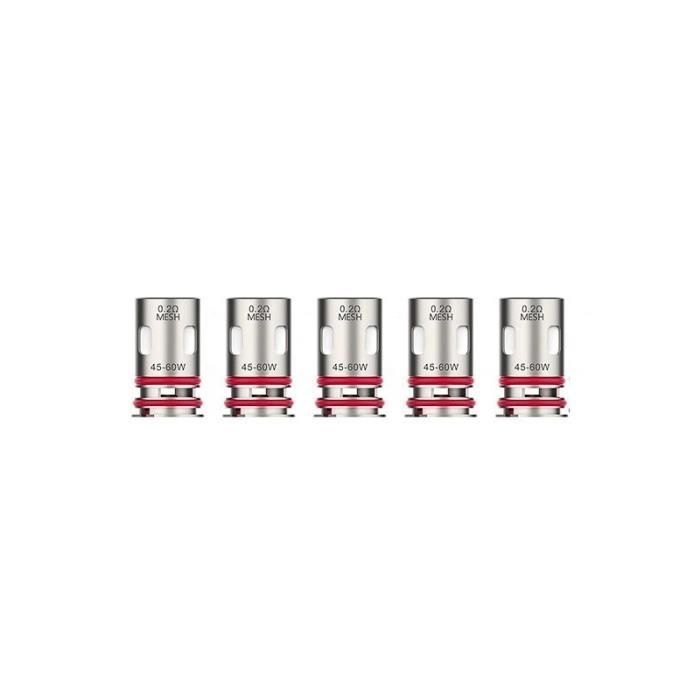 VAPORESSO - 5 resistenze GTX V2 Mesh da 0,2 ohm