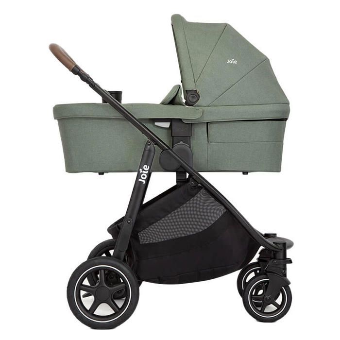 JOIE - Cochecito Versatrax Trio + Silla de coche i-Gemm 3 + Capazo Ramble XL Laurel