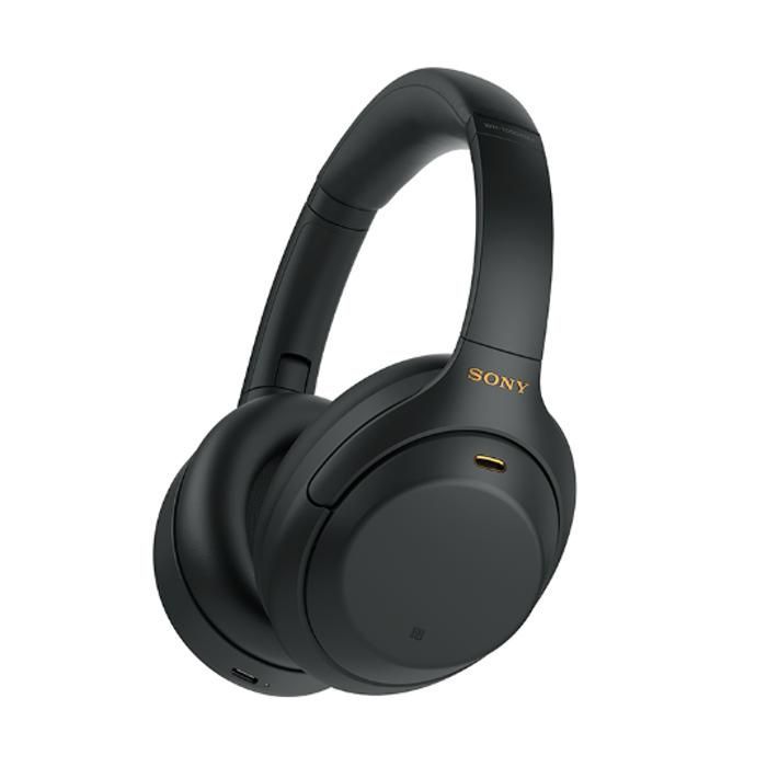 Auriculares Bluetooth - SONY - WH-1000XM4 Negros - Cancelación de ruido - 30 horas de duración de la batería - Micrófono incorporado