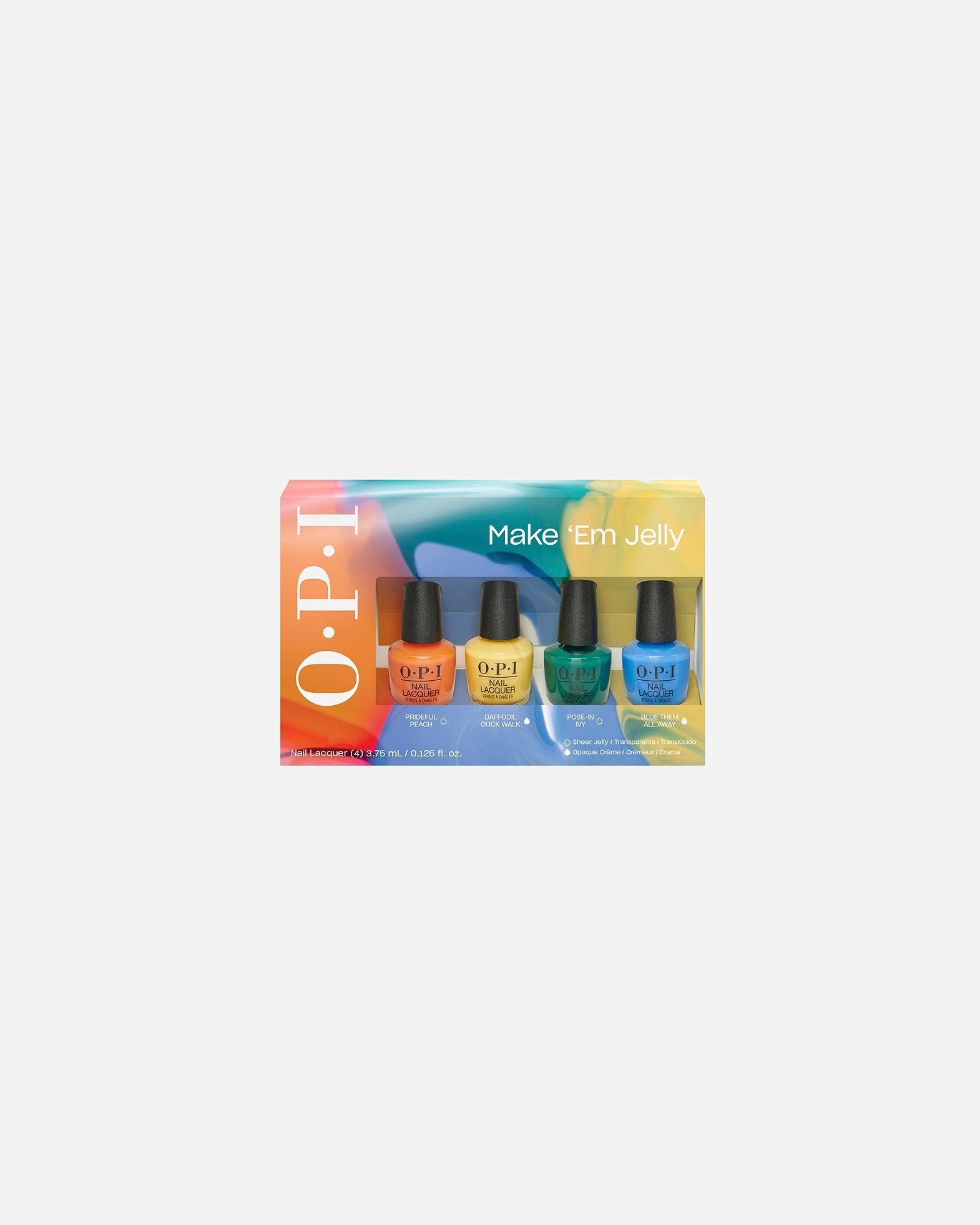 OPI Nagellack Make 'Em Jelly Mini 4er-Pack - 1 Stück