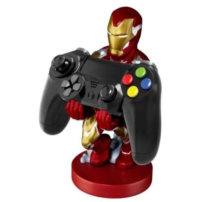 Iron Man Figurine - Controller and Smartphone Stand & Charger - Exquisite Gaming