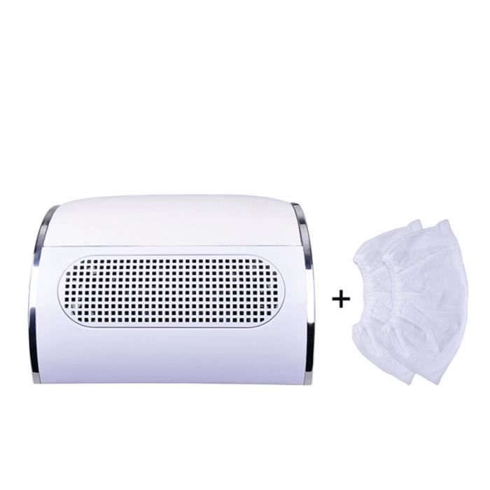 Nail Aspirateur Professionnel Sèche-Nail Trois Ventilateurs Puissant Manucure Salon Outils Art avec Plug seche-ongles onglerie