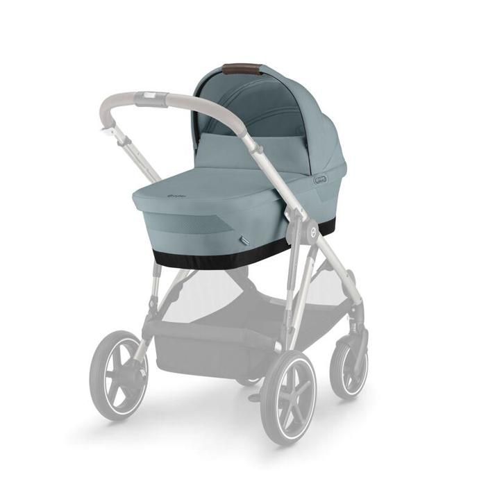 CYBEX - Capazo Gazelle S Dorado Azul Tormenta