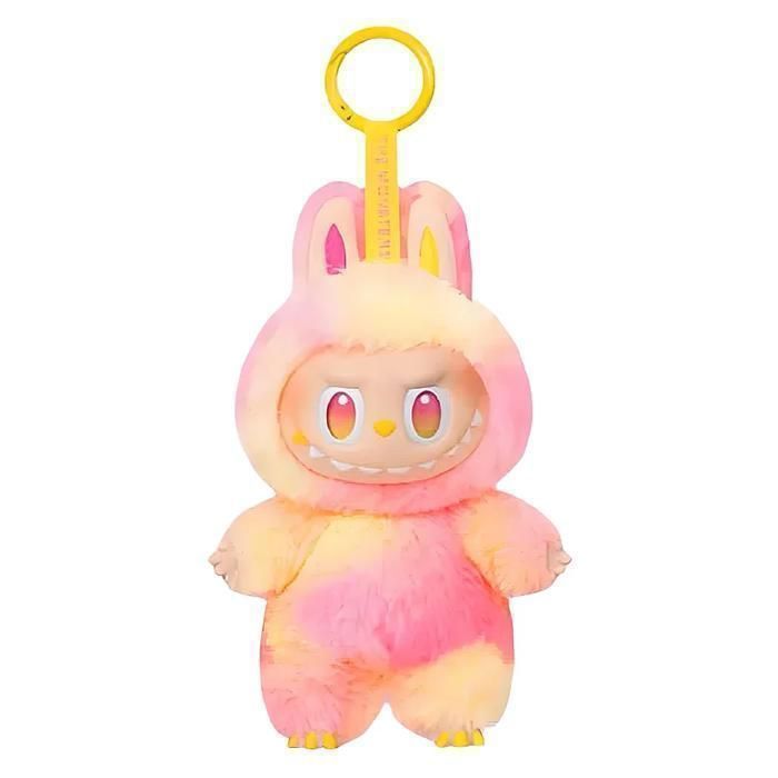 Peluche LABUBU V.3 / ROSE & JAUNE | 1Pcs | EcoResponsable©