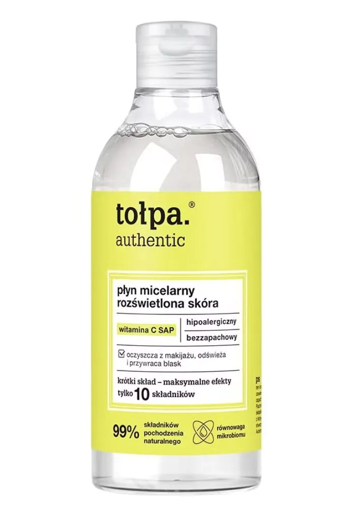 Tołpa Authentic Rozświetlona Skóra Płyn micelarny
