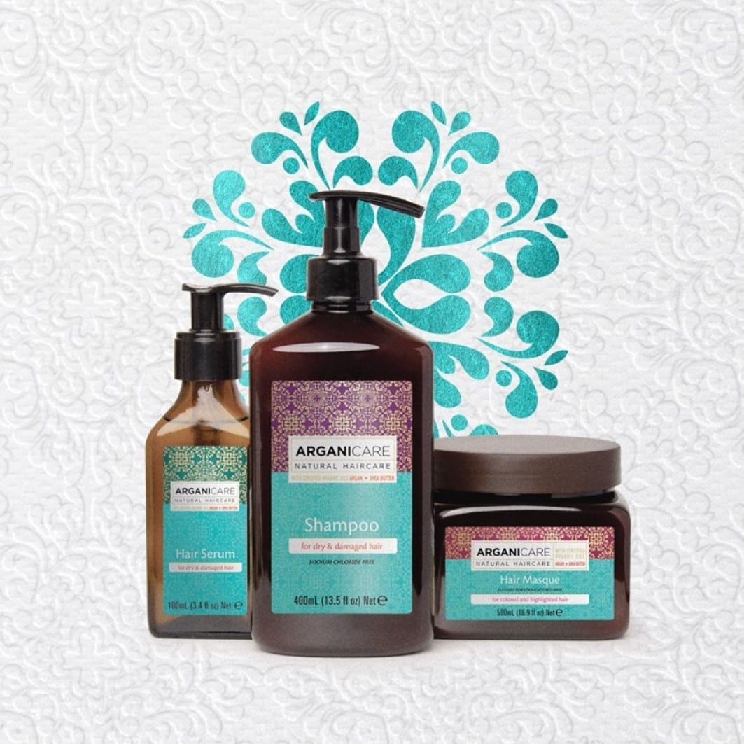 Arganicare Haarpflegeset mit Arganöl -