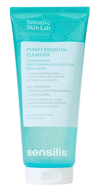 Čistiaci gél Purify Essential pre zmiešanú a mastnú pleť Čistenie tváre z lekárne
