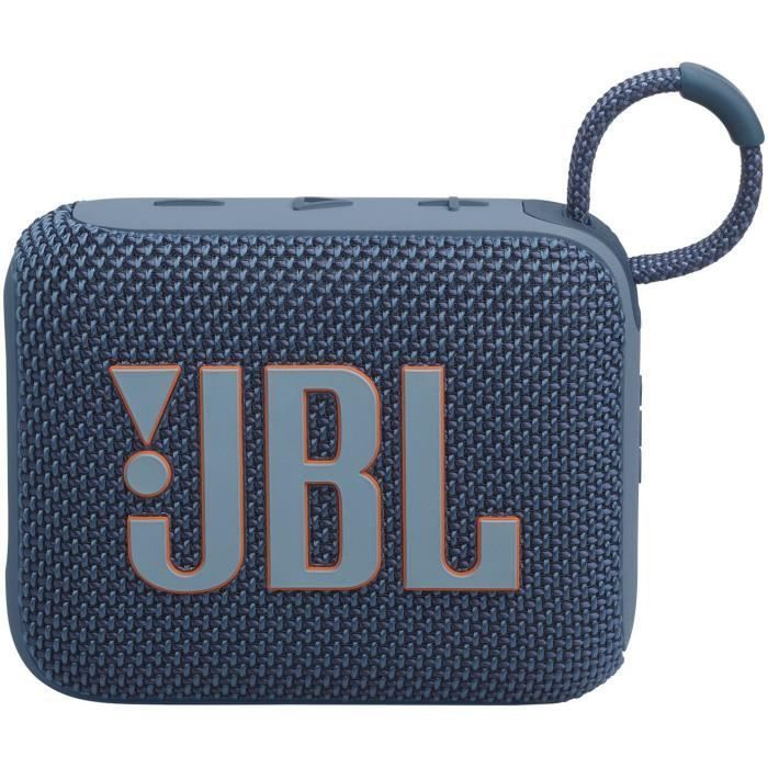 Enceinte Bluetooth ultra-portable - JBL GO 4 - Bluetooth 5.3 - Bleu