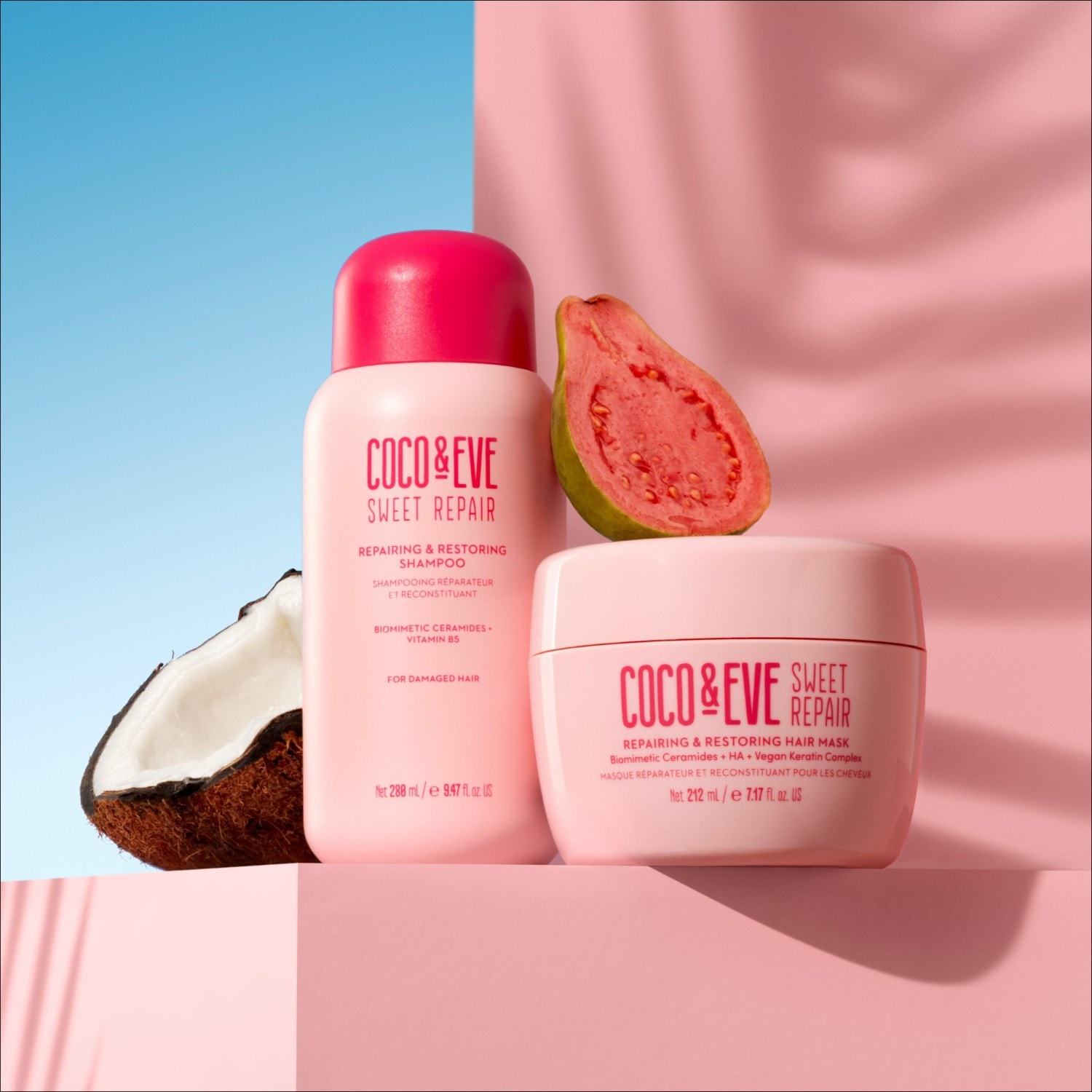 Coco & Eve Sweet Repair šampon za kosu – Obnavljajući i regenerirajući šampon – 70 ml