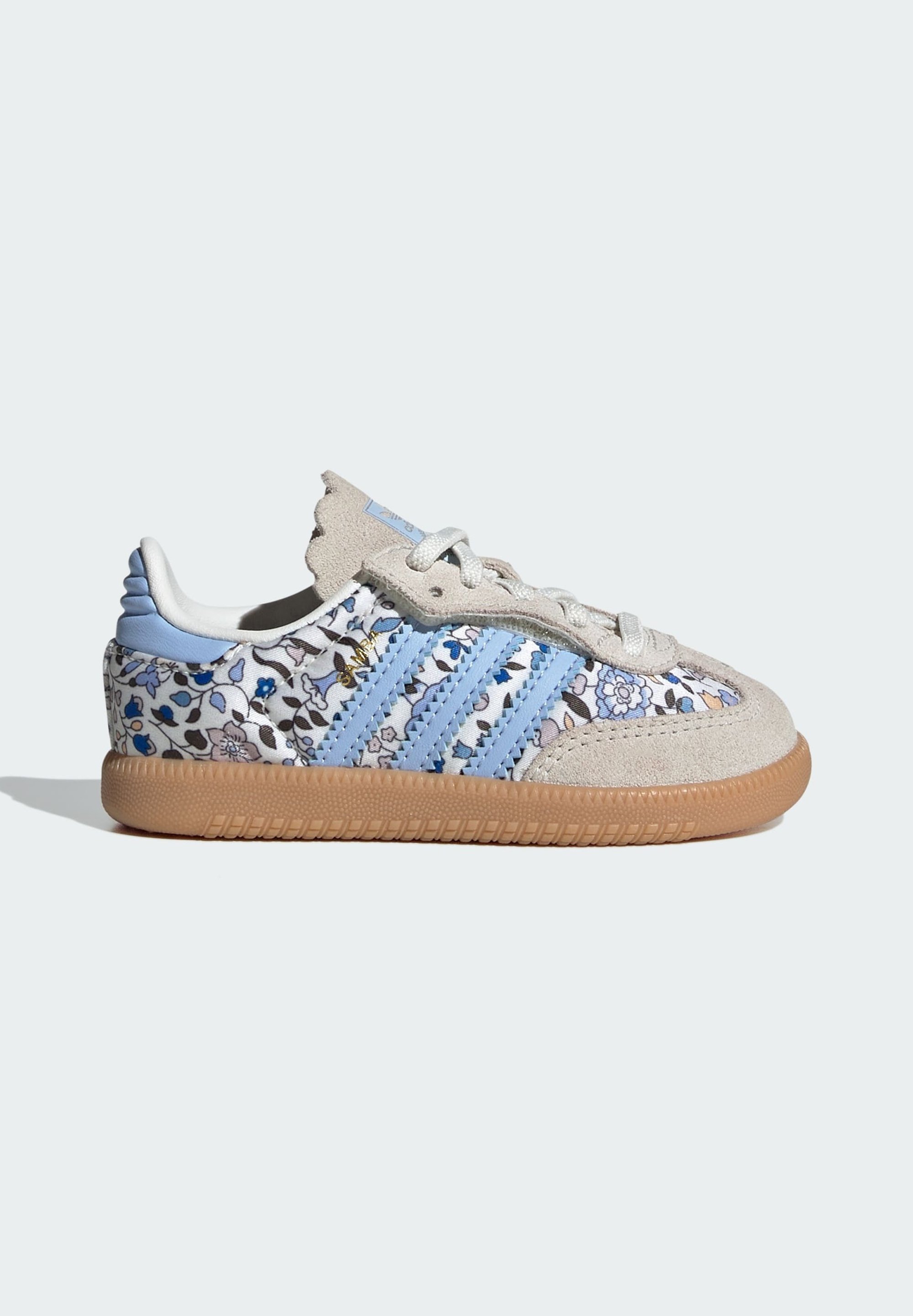 adidas Originals babyschoenen - blauw off white gum