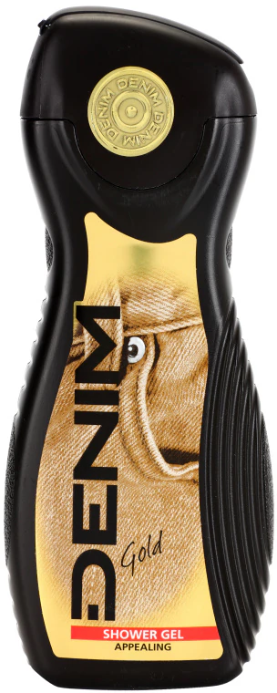 Gel de banho Denim Gold para homens