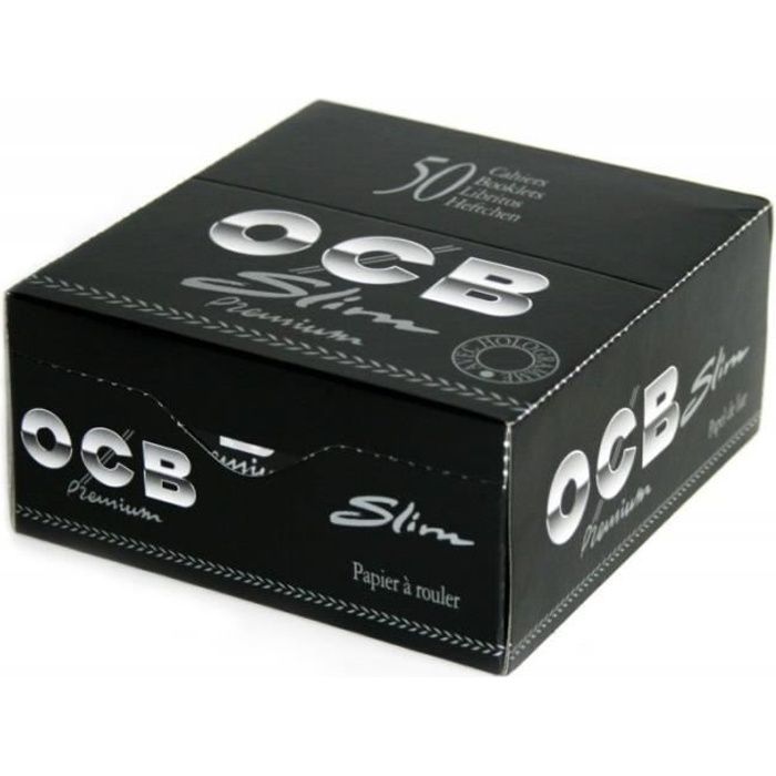 Caja OCB Slim Premium de 50 cuadernillos
