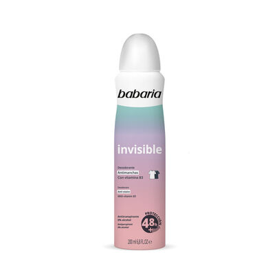 Babaria usynlig deodorantspray mot flekker 200 ml 200 ml