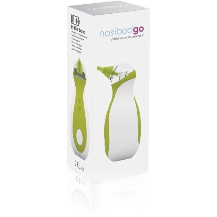 NOSIBOO Mouche bébé électrique gris + Go mouche bébé portable