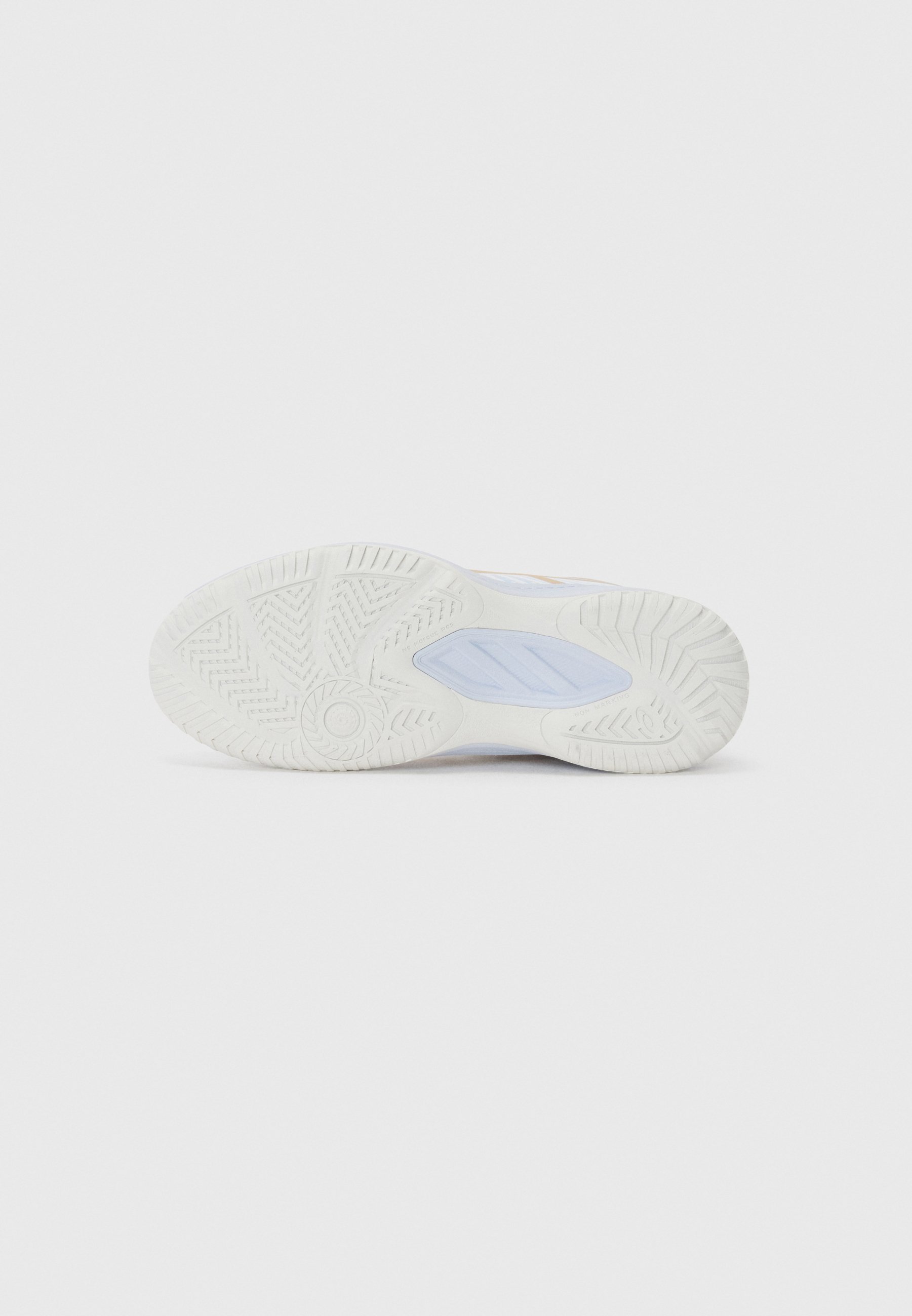 ASICS UPCOURT 6 UNISEX - Scarpe da pallamano - bianco/champagne