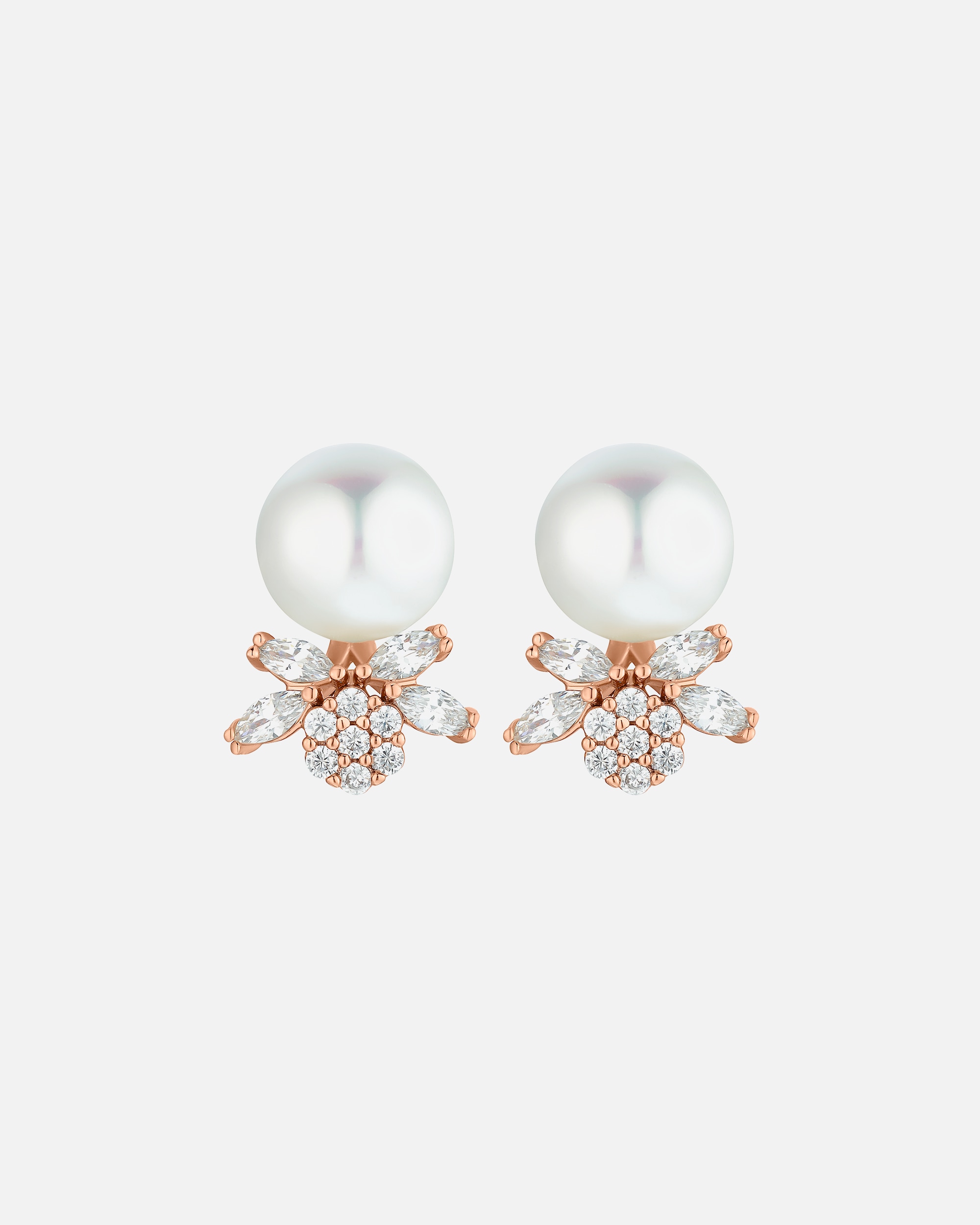 Heideman Boucles d'oreilles Siela couleur or rose