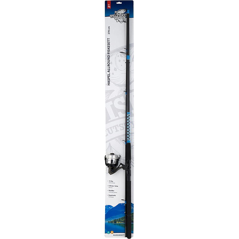 Villfisken Fiskesæt rulle 270 cm, pro, Villfisken