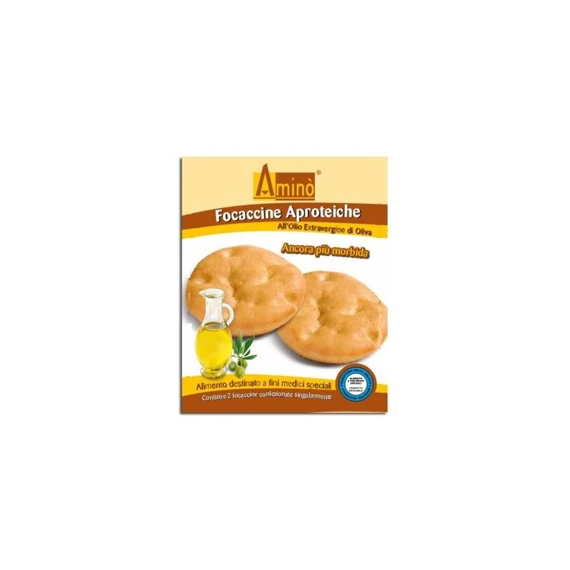 AMINÒ Aminò Focaccia met olie, zonder eiwit 100 g